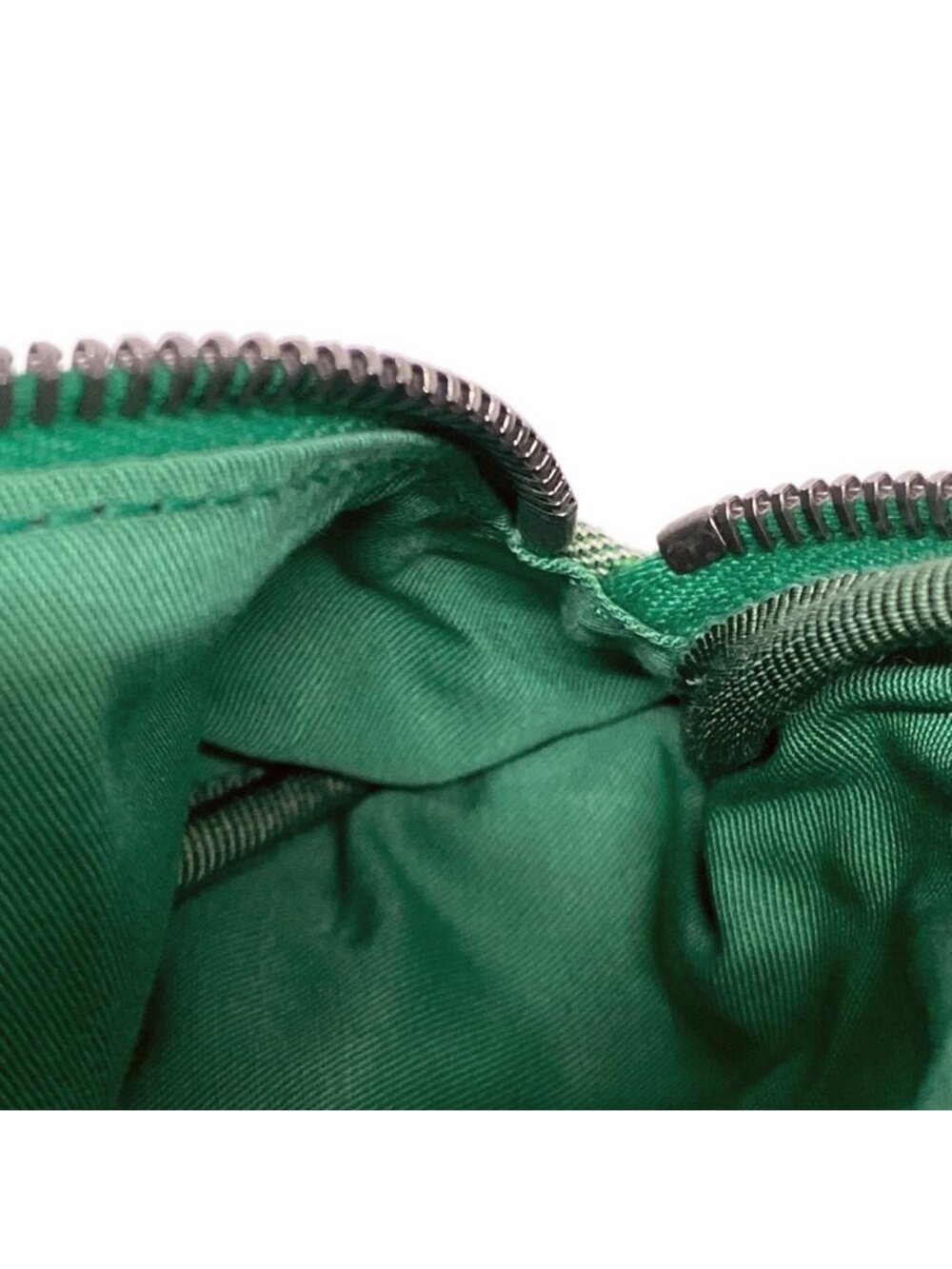 Gucci Waist Pouch Interlocking Children's Green White Leather - Picture 13 of 15